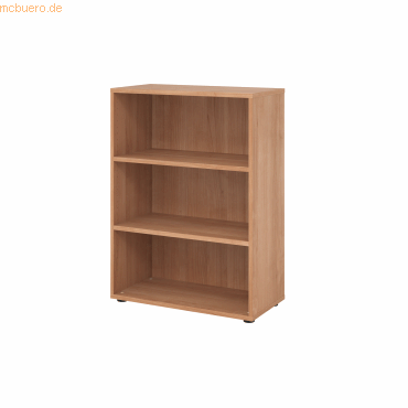 4032062325223 - eurokraft pro Regal HxB 1100 x 800 mm 2 Fachböden Nussbaum
