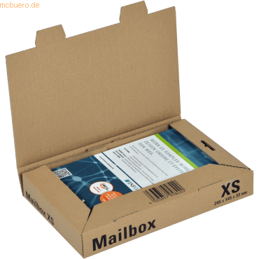4033657958420 - Versandkarton Mailbox XS CP 09801 braun innen 245x145x33mm Wellpappe 1-wellig 4033657958420 ColomPac 4033657958420 - Versandkarton Mailbox XS CP 09801 braun innen 245x145x33mm Wellpappe 1-wellig 4033657958420 ColomPac