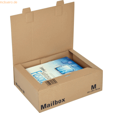 4033657958505 - Versandkarton ® Mailbox m Innenmaße 325 x 105 x 24 cm (b x h x t) Außenmaße 33 x 11 x 253 cm (b x h x t) Wellpappe 1-wellig braun - Colompac 4033657958505 - Versandkarton ® Mailbox m Innenmaße 325 x 105 x 24 cm (b x h x t) Außenmaße 33 x 11 x 253 cm (b x h x t) Wellpappe 1-wellig braun - Colompac