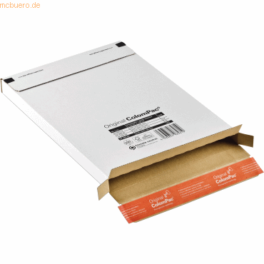 4033657965619 - Versandkarton Kurierpaket CP 06559 weiß bis DIN C4 innen 344x244x28mm Kraftliner Wellpappe 4033657965619 ColomPac 4033657965619 - Versandkarton Kurierpaket CP 06559 weiß bis DIN C4 innen 344x244x28mm Kraftliner Wellpappe 4033657965619 ColomPac
