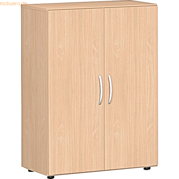 4038933059495 - Geramoebel Speed Office Flügeltürenschrank ABS (Acrylnitril-Butadien-Styrol) Spanplatte 2 Fachböden 800 x 420 x 1104 mm Buche Braun 4038933059495 - Geramoebel Speed Office Flügeltürenschrank ABS (Acrylnitril-Butadien-Styrol) Spanplatte 2 Fachböden 800 x 420 x 1104 mm Buche Braun