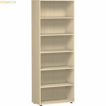 4038933059617 - Geramoebel Speed Office Melaminharzbeschichtete Spanplatte Regal 5 Fachböden 800 x 420 x 2160 mm Braun Ahorn 4038933059617 - Geramoebel Speed Office Melaminharzbeschichtete Spanplatte Regal 5 Fachböden 800 x 420 x 2160 mm Braun Ahorn