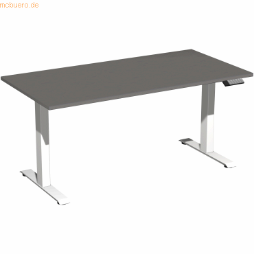 4038933545325 - Schreibtisch Elevate Plus N-08K1608-OW elektrisch höhenverstellbar 63-128cm (H) rechteckig onyx weiß 4038933545325 Geramöb 4038933545325 - Schreibtisch Elevate Plus N-08K1608-OW elektrisch höhenverstellbar 63-128cm (H) rechteckig onyx weiß 4038933545325 Geramöb