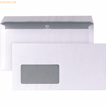 4040134050430 - Briefumschlag Posthorn 02720150 Din Lang mit Fenster haftklebend 80g weiß 4040134050430 1000 Stück 4040134050430 - Briefumschlag Posthorn 02720150 Din Lang mit Fenster haftklebend 80g weiß 4040134050430 1000 Stück