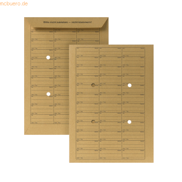4040134051871 - Hausposttaschen 04170338 C4 braun Papier 110g 4040134051871 250 Stück 4040134051871 - Hausposttaschen 04170338 C4 braun Papier 110g 4040134051871 250 Stück