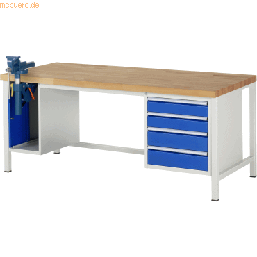 4040376015549 - RAU Werkbank 2000x900x840-1040mm 4xSchublade-TA SSKL lgrebl 4040376015549 RAU GmbH 4040376015549 - RAU Werkbank 2000x900x840-1040mm 4xSchublade-TA SSKL lgrebl 4040376015549 RAU GmbH
