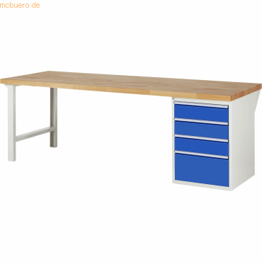 4040376044129 - RAU Werkbank 2500x900x890mm 4xSchublade-TA lgrebl 4040376044129 RAU GmbH 4040376044129 - RAU Werkbank 2500x900x890mm 4xSchublade-TA lgrebl 4040376044129 RAU GmbH