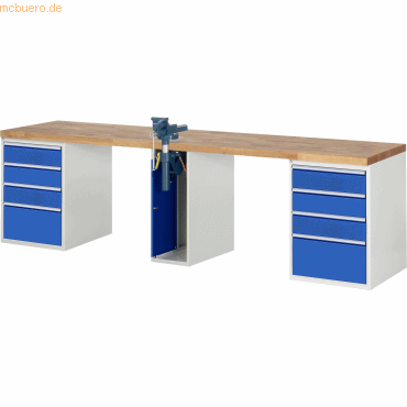 4040376051837 - RAU Werkbank 3000x700x890mm 10xSchublade-TA 1xSSKL lgrebl 4040376051837 RAU GmbH