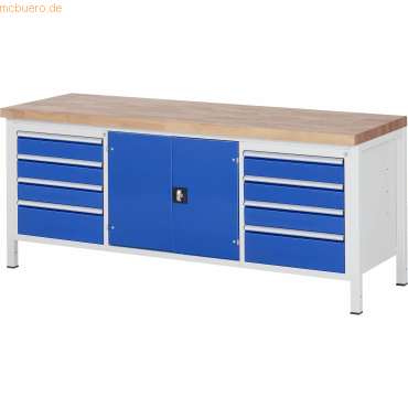 4040376059413 - RAU Werkbank 2000x700x840-1040mm 8xSchublade-TA 1xTür lgrebl 4040376059413 RAU GmbH 4040376059413 - RAU Werkbank 2000x700x840-1040mm 8xSchublade-TA 1xTür lgrebl 4040376059413 RAU GmbH