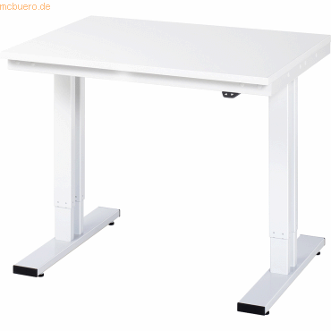 4040376068811 - Arbeitstisch elektrisch höhenverstellbar Höhe 720 - 1120 mm Spanplatte MF-beschichtet BxT 1000 x 800 mm 4040376068811 - Arbeitstisch elektrisch höhenverstellbar Höhe 720 - 1120 mm Spanplatte MF-beschichtet BxT 1000 x 800 mm