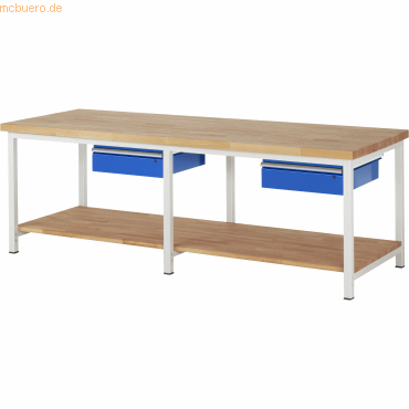 4040376072184 - RAU Werkbank 2500x900x840-1040mm 2xSchublade-TA lgrebl 4040376072184 RAU GmbH 4040376072184 - RAU Werkbank 2500x900x840-1040mm 2xSchublade-TA lgrebl 4040376072184 RAU GmbH