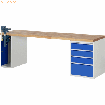 4040376116536 - RAU Werkbank 2500x700x890mm 4xSchublade-TA 1xSSKL lgrebl 4040376116536 RAU GmbH 4040376116536 - RAU Werkbank 2500x700x890mm 4xSchublade-TA 1xSSKL lgrebl 4040376116536 RAU GmbH