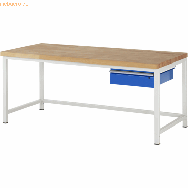 4040376119100 - RAU Werkbank 2000x900x840-1040mm 1xSchublade-TA lgrebl 4040376119100 RAU GmbH
