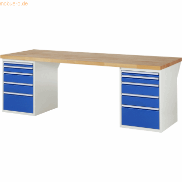 4040376121028 - RAU Werkbank 2500x900x890mm 10xSchublade-TA lgrebl 4040376121028 RAU GmbH 4040376121028 - RAU Werkbank 2500x900x890mm 10xSchublade-TA lgrebl 4040376121028 RAU GmbH
