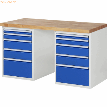4040376124456 - RAU Werkbank 1500x700x890mm 10xSchublade-TA lgrebl 4040376124456 RAU GmbH 4040376124456 - RAU Werkbank 1500x700x890mm 10xSchublade-TA lgrebl 4040376124456 RAU GmbH