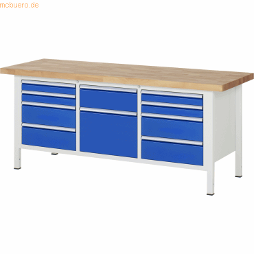 4040376149916 - RAU Werkbank 2000x700x840-1040mm 10xSchublade-TA lgrebl 4040376149916 RAU GmbH 4040376149916 - RAU Werkbank 2000x700x840-1040mm 10xSchublade-TA lgrebl 4040376149916 RAU GmbH