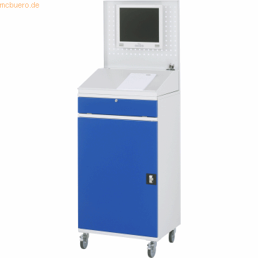 4040376175526 - RAU Computerschrank 650x520x1895mm mobil lgrebl 4040376175526 RAU GmbH
