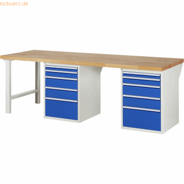 4040376223432 - RAU Werkbank 2500x900x890mm 10xSchublade-TA lgrebl 4040376223432 RAU GmbH 4040376223432 - RAU Werkbank 2500x900x890mm 10xSchublade-TA lgrebl 4040376223432 RAU GmbH