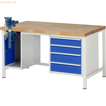 4040376240897 - RAU Werkbank 1500x900x840-1040mm 4xSchublade-TA SSKL lgrebl 4040376240897 RAU GmbH 4040376240897 - RAU Werkbank 1500x900x840-1040mm 4xSchublade-TA SSKL lgrebl 4040376240897 RAU GmbH