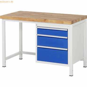 4040376247889 - RAU Werkbank 1250x700x840-1040mm 3xSchublade-TA lgrebl 4040376247889 RAU GmbH 4040376247889 - RAU Werkbank 1250x700x840-1040mm 3xSchublade-TA lgrebl 4040376247889 RAU GmbH