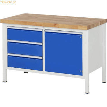 4040376254665 - RAU Werkbank 1250x700x840-1040mm 3xSchublade-TA 1xTür lgrebl 4040376254665 RAU GmbH 4040376254665 - RAU Werkbank 1250x700x840-1040mm 3xSchublade-TA 1xTür lgrebl 4040376254665 RAU GmbH