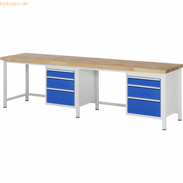 4040376257994 - RAU Werkbank 3000x700x840-1040mm 6xSchublade-TA lgrebl 4040376257994 RAU GmbH 4040376257994 - RAU Werkbank 3000x700x840-1040mm 6xSchublade-TA lgrebl 4040376257994 RAU GmbH