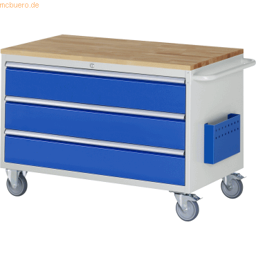 4040376259905 - RAU Montagewagen 1145x650x795mm 3xSchub-TA Top 25mm lgrebl 4040376259905 RAU GmbH