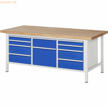 4040376264824 - RAU Werkbank 2000x900x840-1040mm 10xSchublade-TA lgrebl 4040376264824 RAU GmbH 4040376264824 - RAU Werkbank 2000x900x840-1040mm 10xSchublade-TA lgrebl 4040376264824 RAU GmbH