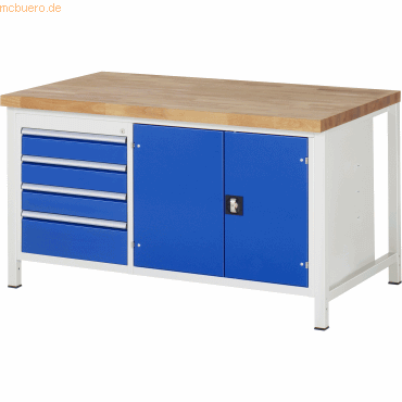 4040376266507 - RAU Werkbank 1500x900x840-1040mm 4xSchublade-TA 1xTür lgrebl 4040376266507 RAU GmbH 4040376266507 - RAU Werkbank 1500x900x840-1040mm 4xSchublade-TA 1xTür lgrebl 4040376266507 RAU GmbH