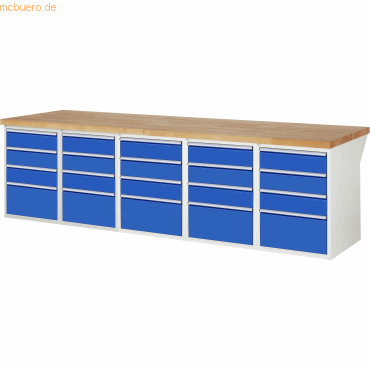 4040376267689 - RAU Werkbank 3000x900x890mm 20xSchublade-TA lgrebl 4040376267689 RAU GmbH 4040376267689 - RAU Werkbank 3000x900x890mm 20xSchublade-TA lgrebl 4040376267689 RAU GmbH