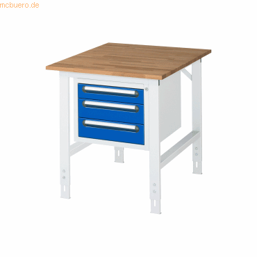 4040376425447 - RAU Arbeitstisch 750x1000x760-1080 3xSchub B-Platte 25mm lgrebl 4040376425447 RAU GmbH 4040376425447 - RAU Arbeitstisch 750x1000x760-1080 3xSchub B-Platte 25mm lgrebl 4040376425447 RAU GmbH