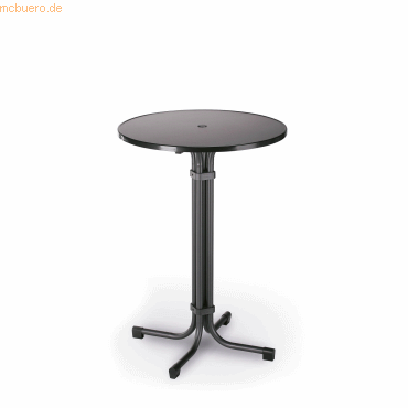 4043153001858 - Stehtisch Multiflex 26570050 110cm (H) 80x80cm (BxT) rund anthrazit   anthrazit 4043153001858 BEST