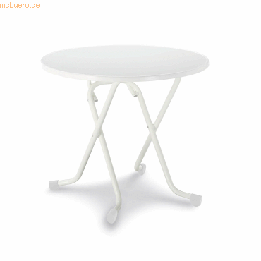 4043153002237 - Best Freizeitmoebel Tisch 26528000 Stahl Weiss 800 x 800 x 730 mm 4043153002237 - Best Freizeitmoebel Tisch 26528000 Stahl Weiss 800 x 800 x 730 mm