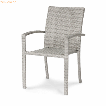 4043153066246 - BEST Gartenstuhl mit Armlehnen Samoa coffee 1 St