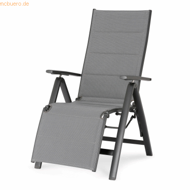 4043153102890 - BEST Gartenliege Relaxliege Varese anthrazit matt anthrazit 4043153102890 - BEST Gartenliege Relaxliege Varese anthrazit matt anthrazit