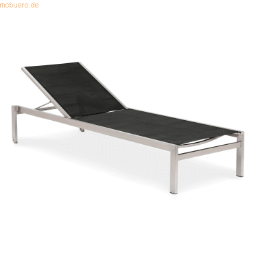 4043153103026 - BEST Gartenliege Rollliege Marbella Edelstahl schwarz Edelstahl 4043153103026 - BEST Gartenliege Rollliege Marbella Edelstahl schwarz Edelstahl