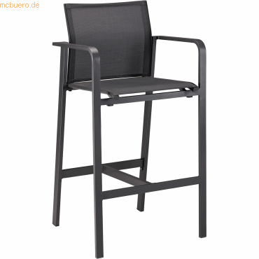 4043153113926 - Best Freizeitmoebel Rhodos Terrassenstuhl Aluminium 605 x 540 x 1100 mm Anthrazit 4043153113926 - Best Freizeitmoebel Rhodos Terrassenstuhl Aluminium 605 x 540 x 1100 mm Anthrazit