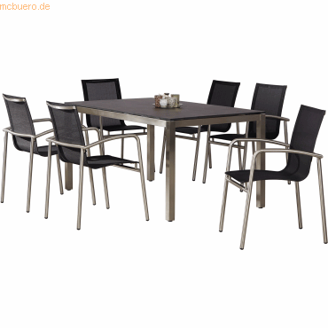 4043153115234 - BEST Dining Gruppe KhartumMarbella 94170280 edelstahlschwarz 4043153115234 BEST Freizeitmöbel GmbH 4043153115234 - BEST Dining Gruppe KhartumMarbella 94170280 edelstahlschwarz 4043153115234 BEST Freizeitmöbel GmbH