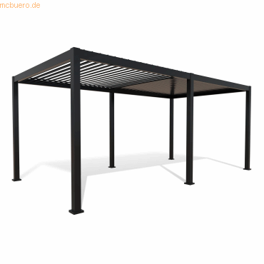 4043153116491 - BEST Terrassendach Cadiz Terrassenüberdachung 360x720x250cm anthrazit 4043153116491 - BEST Terrassendach Cadiz Terrassenüberdachung 360x720x250cm anthrazit