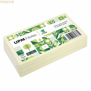 4044355793732 - UPM Notes Haftnotiz 5655-01PG-3 125x75mm 100Bl ge 3St 4044355793732 3 Stück 4044355793732 - UPM Notes Haftnotiz 5655-01PG-3 125x75mm 100Bl ge 3St 4044355793732 3 Stück
