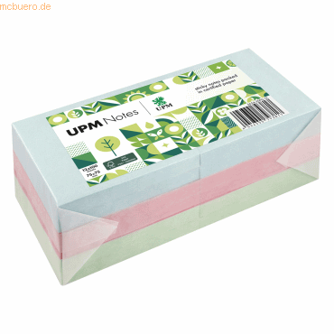 4044355793817 - Haftnotizen 5654-20PG-12 pastell 75x75mm je 4 x hellblau rosa hellgrün 4044355793817 12 Stück 4044355793817 - Haftnotizen 5654-20PG-12 pastell 75x75mm je 4 x hellblau rosa hellgrün 4044355793817 12 Stück