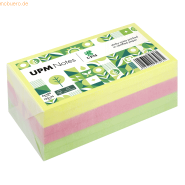 4044355793961 - Haftnotizen 5855-21PG-6 brillant 125x75mm gelb pink grün rechteckig 4044355793961 UPM Raflatac 4044355793961 - Haftnotizen 5855-21PG-6 brillant 125x75mm gelb pink grün rechteckig 4044355793961 UPM Raflatac