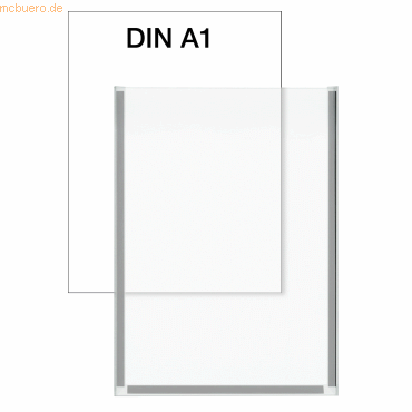 4044917238305 - Inforahmen Kunststoff 590 (B) x 17 (T) x 840 (H) mm Transparent 4044917238305 - Inforahmen Kunststoff 590 (B) x 17 (T) x 840 (H) mm Transparent