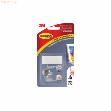 4046719207152 - Klettband zum Aufkleben Haft- und Flauschteil (L x B) 70 mm x 18 mm Weiß 3M 17201 4 Paar 8 Stück 4046719207152 - Klettband zum Aufkleben Haft- und Flauschteil (L x B) 70 mm x 18 mm Weiß 3M 17201 4 Paar 8 Stück