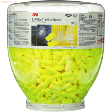 4046719348190 - PD01002 Soft One-Touch Gehörschutzstöpsel Nachfüllpackung 34 dB einweg EN 352-2 500 Paar 4046719348190 - PD01002 Soft One-Touch Gehörschutzstöpsel Nachfüllpackung 34 dB einweg EN 352-2 500 Paar