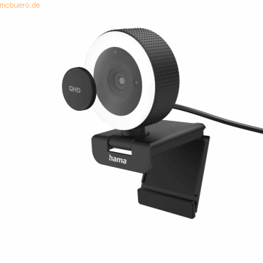 4047443509024 - hama 00139989 Webcam mit Ringlicht C-850 Pro QHD mit Fernbedienung 4047443509024 - hama 00139989 Webcam mit Ringlicht C-850 Pro QHD mit Fernbedienung