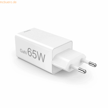 4047443516541 - Schnellladegerät GaN 2x USB-C PD Qualcomm® Mini-Ladegerät 65 W Weiß USB-Ladegerät Innenbereich Steckdose Anzahl Ausgänge 2 x USB-C® Buchse (Power 4047443516541 - Schnellladegerät GaN 2x USB-C PD Qualcomm® Mini-Ladegerät 65 W Weiß USB-Ladegerät Innenbereich Steckdose Anzahl Ausgänge 2 x USB-C® Buchse (Power