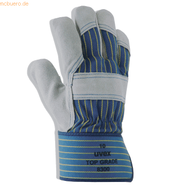 4048612010280 - Schutzhandschuh uvex top grade 8300 Rindspaltleder Baumwolle EN 388 4144 X Gelenk- u Knöchelschutz 10 Paar Größe 9 4048612010280 - Schutzhandschuh uvex top grade 8300 Rindspaltleder Baumwolle EN 388 4144 X Gelenk- u Knöchelschutz 10 Paar Größe 9