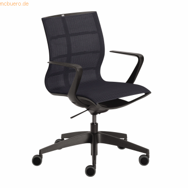 4049694001296 - sedus Bürostuhl sejoy EC-880 001 Stoff anthrazit Gestell schwarz