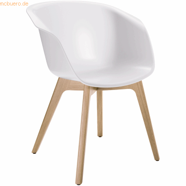 4049694001418 - Konferenzstuhl onspot us-227002 Holz oPolster ws 4049694001418 us-227 002